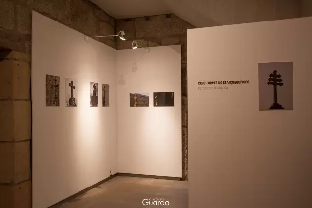 Museu da Guarda - Interior com exposição de fotografia (foto de 2019)