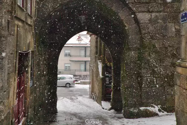 Porta da Erva - Em dia de neve (foto de 2013)