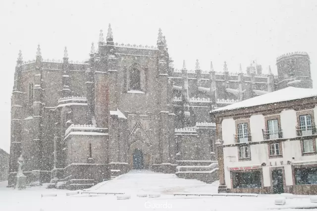 Sé Catedral - Em dia de neve (foto de 2014)